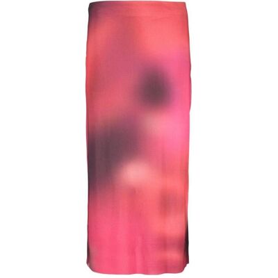 Desigual, Damen, Röcke, Viola Polyester Women's Skirt, Violett, (S) Desigual, Damen, Röcke, Viola Polyester Women's Skirt, Violett, (S)