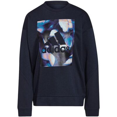 Adidas Damen, Pullover, U4U Weiches Strick-Sweatshirt, Schwarz, (XS) Adidas Damen, Pullover, U4U Weiches Strick-Sweatshirt, Schwarz, (XS)