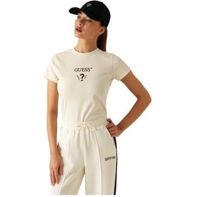 Guess Damen, Shirts, Colette Tee Ecru Damen-T-Shirt, Weiss, (S) Guess Damen, Shirts, Colette Tee Ecru Damen-T-Shirt, Weiss, (S)