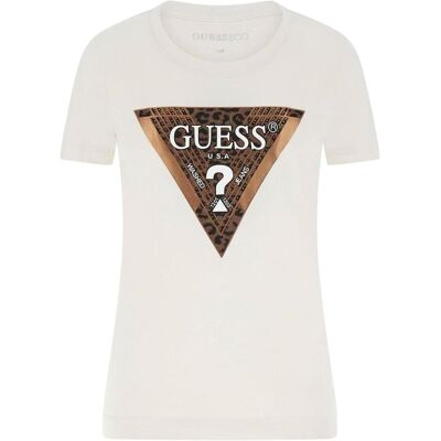 Guess Damen, Shirts, Leo Triangle, Weiss, (S) Guess Damen, Shirts, Leo Triangle, Weiss, (S)