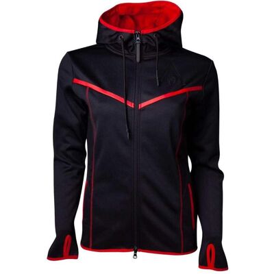 Assassin's Creed, Damen, Pullover, Technical Dark Women's Hoodie, Schwarz, (S) Assassin's Creed, Damen, Pullover, Technical Dark Women's Hoodie, Schwarz, (S)