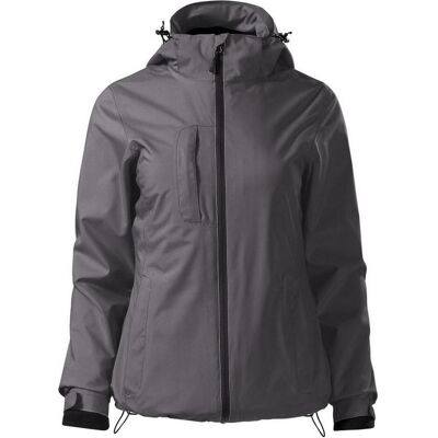 Malfini, Damen, Winterjacken, Pacific Jacke 3 in 1, Grau, Silber, (XL) Malfini, Damen, Winterjacken, Pacific Jacke 3 in 1, Grau, Silber, (XL)