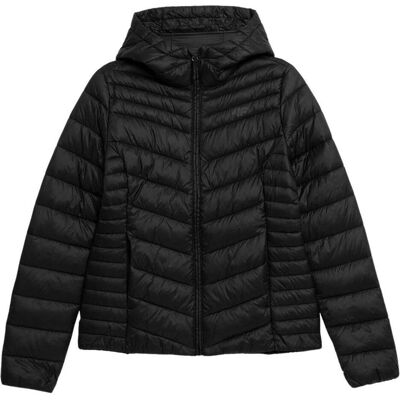 4F, Damen, Winterjacken, Damen Daunenjacke F095 tiefschwarz SS23TDJAF095 20S (M), Schwarz, (M) 4F, Damen, Winterjacken, Damen Daunenjacke F095 tiefschwarz SS23TDJAF095 20S (M), Schwarz, (M)