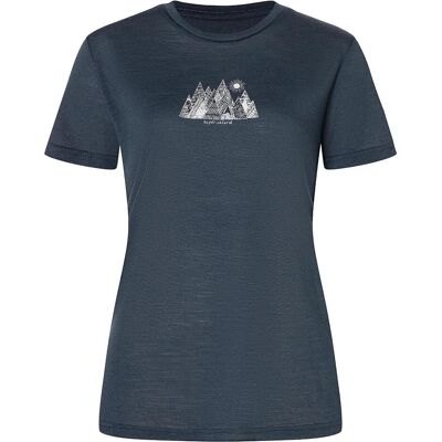 Super Natural, Damen, Shirts, Top Mountain Art, Blau, (XS) Super Natural, Damen, Shirts, Top Mountain Art, Blau, (XS)