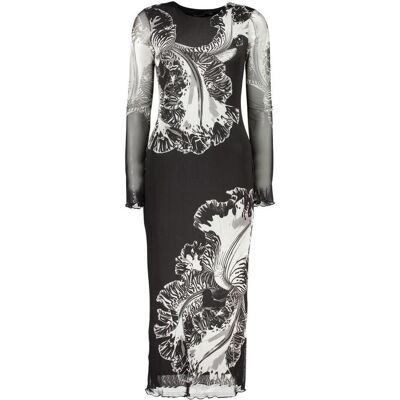 Desigual, Damen, Kleider, Lacroix, Schwarz, Grau, (S) Desigual, Damen, Kleider, Lacroix, Schwarz, Grau, (S)