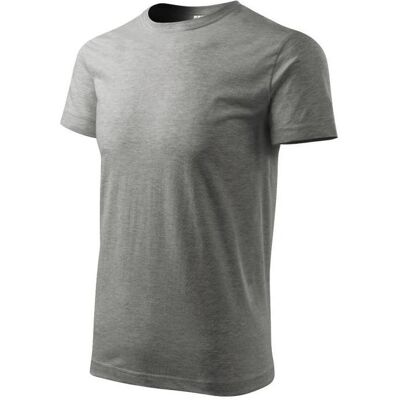 Adler, Unisex, Shirts, Heavy New U T-shirt MLI-13712, Grau, Silber, (XXL) Adler, Unisex, Shirts, Heavy New U T-shirt MLI-13712, Grau, Silber, (XXL)