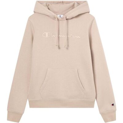Champion, Damen, Pullover, Damen-Kapuzenpullover beige, Beige, (L) Champion, Damen, Pullover, Damen-Kapuzenpullover beige, Beige, (L)