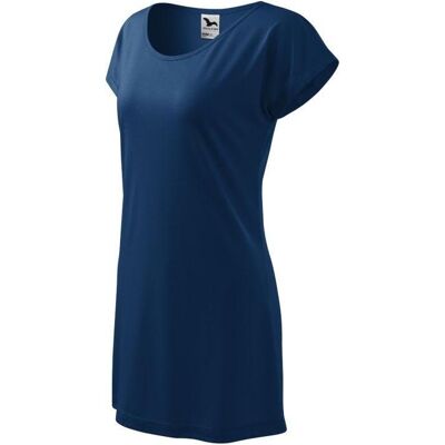 Malfini, Damen, Kleider, Love W Dress MLI-12387, Blau, (S) Malfini, Damen, Kleider, Love W Dress MLI-12387, Blau, (S)
