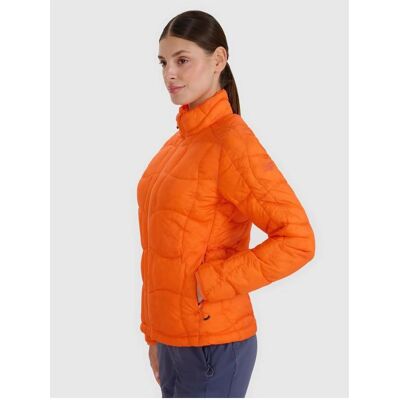 4F, Damen, Outdoorjacken, Primaloft Silver Daunen-Trekkingjacke für Damen (XL), Grau, Silber, XL 4F, Damen, Outdoorjacken, Primaloft Silver Daunen-Trekkingjacke für Damen (XL), Grau, Silber, XL