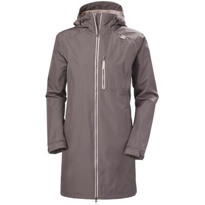 Helly Hansen, Damen, Mäntel, Lange Belfast-Jacke, Braun Helly Hansen, Damen, Mäntel, Lange Belfast-Jacke, Braun
