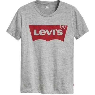 Levis, Damen, Shirts, The Perfect Tee 173690263 szare XXS, Grau, Silber, (XXS) Levis, Damen, Shirts, The Perfect Tee 173690263 szare XXS, Grau, Silber, (XXS)