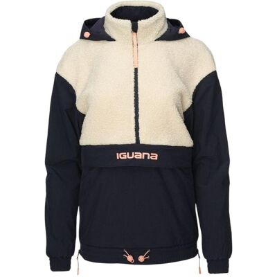 Iguana, Damen, Outdoorjacken, Neckra Jacke (XL), Blau, Beige, XL Iguana, Damen, Outdoorjacken, Neckra Jacke (XL), Blau, Beige, XL