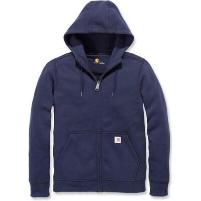 Carhartt, Damen, Pullover, Clarksburg Full Zip Hoodie,Damen, navy, Gr. XS, Blau, (XS) Carhartt, Damen, Pullover, Clarksburg Full Zip Hoodie,Damen, navy, Gr. XS, Blau, (XS)