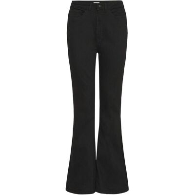 Ichi, Damen, Jeans, IHTWIGGY FLAIRED HIGH WAIST Dames Broek - Maat 32/32, Schwarz, (W32/L32) Ichi, Damen, Jeans, IHTWIGGY FLAIRED HIGH WAIST Dames Broek - Maat 32/32, Schwarz, (W32/L32)