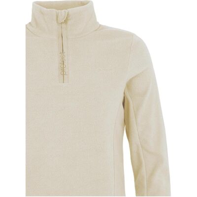 Protest, Damen, Pullover, 1/4 ZIP TOP MUTEZ, Beige, (46) Protest, Damen, Pullover, 1/4 ZIP TOP MUTEZ, Beige, (46)