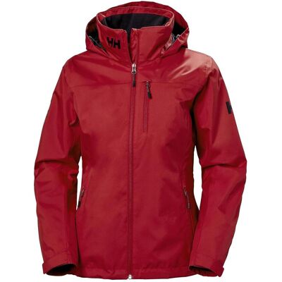 Helly Hansen, Damen, Outdoorjacken, W Crew Hooded Midlayer Jacket (M), Rot, M Helly Hansen, Damen, Outdoorjacken, W Crew Hooded Midlayer Jacket (M), Rot, M