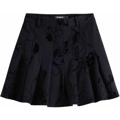 Desigual, Damen, Röcke, Gonna Corta Donna Nero, Schwarz, (M) Desigual, Damen, Röcke, Gonna Corta Donna Nero, Schwarz, (M)