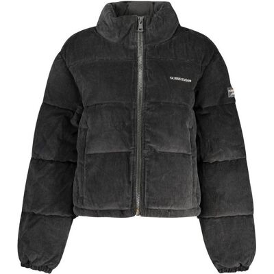 Guess Damen, Leichte Jacken, Jeans Nero Polyester Woman Jacket, Schwarz, (M) Guess Damen, Leichte Jacken, Jeans Nero Polyester Woman Jacket, Schwarz, (M)