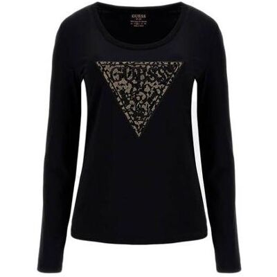 Guess Damen, Shirts, W2bi67 J1300 Jeans - Frau, Schwarz, (XS) Guess Damen, Shirts, W2bi67 J1300 Jeans - Frau, Schwarz, (XS)