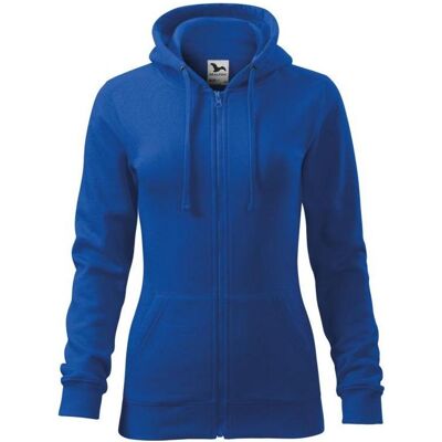Malfini, Damen, Pullover, Trendy Zipper W sweatshirt MLI-41105, Blau, (S) Malfini, Damen, Pullover, Trendy Zipper W sweatshirt MLI-41105, Blau, (S)
