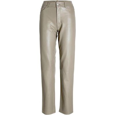 JJXX, Damen, Hosen, JXGrace Straight Lederhose, Braun, Grau, (XS) JJXX, Damen, Hosen, JXGrace Straight Lederhose, Braun, Grau, (XS)