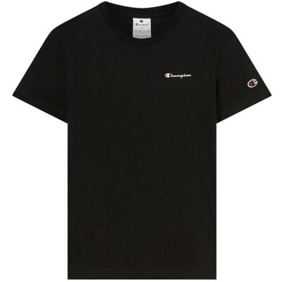 Champion, Damen, Shirts, T-Shirt, Schwarz, (M) Champion, Damen, Shirts, T-Shirt, Schwarz, (M)
