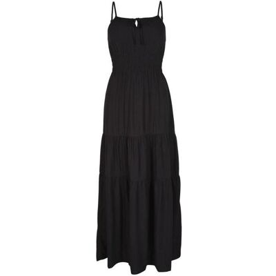 O'Neill, Damen, Kleider, Quorra Maxi Dress Strandkleid, Schwarz, (L) O'Neill, Damen, Kleider, Quorra Maxi Dress Strandkleid, Schwarz, (L)