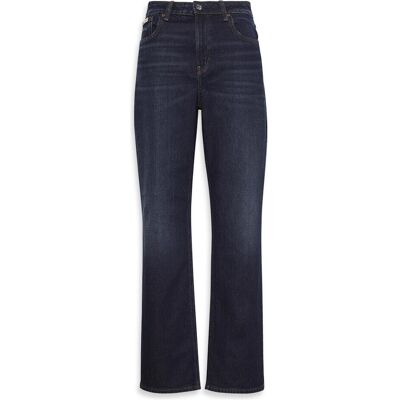 Calvin Klein Jeans, Damen, Jeans, High Rise Straight Oxbow, Blau, (W25/L26) Calvin Klein Jeans, Damen, Jeans, High Rise Straight Oxbow, Blau, (W25/L26)