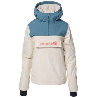 Iguana, Damen, Winterjacken, Lumari Jacke, Blau, Beige, (M) Iguana, Damen, Winterjacken, Lumari Jacke, Blau, Beige, (M)