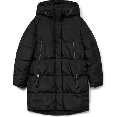 Vero Moda, Damen, Winterjacken, VMNOVA Mantel Mantel, Schwarz, (L) Vero Moda, Damen, Winterjacken, VMNOVA Mantel Mantel, Schwarz, (L)
