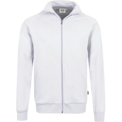 Hakro, Unisex, Pullover, Sweatjacke College, Weiss, (XS) Hakro, Unisex, Pullover, Sweatjacke College, Weiss, (XS)
