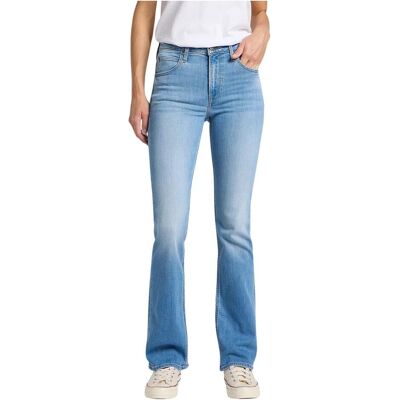 Lee, Damen, Jeans, Breese Boot Mid Shine Bootcut Jeans-Dames, Blau, (29) Lee, Damen, Jeans, Breese Boot Mid Shine Bootcut Jeans-Dames, Blau, (29)