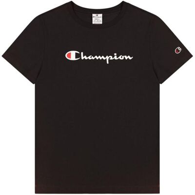 Champion, Damen, Shirts, T-Shirt, Schwarz, (XS) Champion, Damen, Shirts, T-Shirt, Schwarz, (XS)