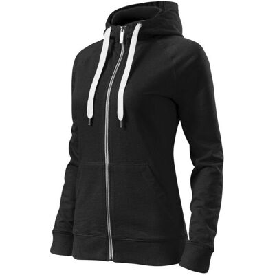 Malfini, Damen, Pullover, Voyage W sweatshirt MLI-45101, Schwarz, (XXL) Malfini, Damen, Pullover, Voyage W sweatshirt MLI-45101, Schwarz, (XXL)