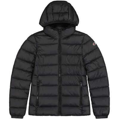 Chappi, Damen, Winterjacken, Kurtka damska Champion Hooded Polyfilled czarna 117568 KK001 L, Schwarz, (L) Chappi, Damen, Winterjacken, Kurtka damska Champion Hooded Polyfilled czarna 117568 KK001 L, Schwarz, (L)