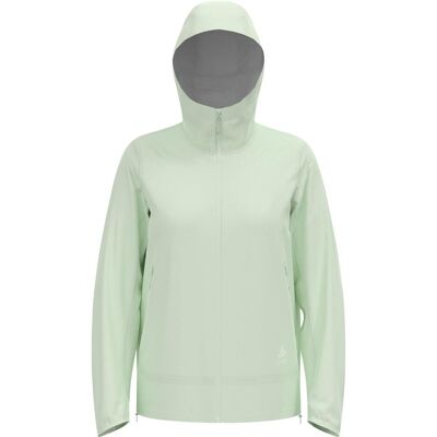 Odlo, Damen, Regenjacken, Women's Essential 2.5L Waterproof Jacket Hardshell, Grün, (XL) Odlo, Damen, Regenjacken, Women's Essential 2.5L Waterproof Jacket Hardshell, Grün, (XL)