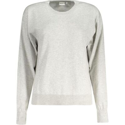 Pepe Jeans, Damen, Pullover, Coraline, Grau, (L) Pepe Jeans, Damen, Pullover, Coraline, Grau, (L)
