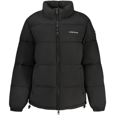Guess Damen, Leichte Jacken, Jeans Nero Polyester Woman Jacket, Schwarz, (S) Guess Damen, Leichte Jacken, Jeans Nero Polyester Woman Jacket, Schwarz, (S)