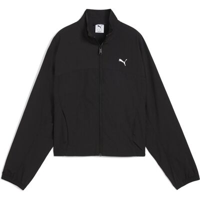 Puma Damen, Laufjacke, DARE TO Oversized Zip-Off Woven Jacket (M), Schwarz, M Puma Damen, Laufjacke, DARE TO Oversized Zip-Off Woven Jacket (M), Schwarz, M