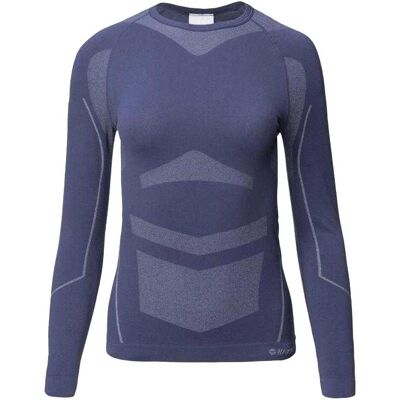 Hitec, Damen, Shirts, Lady Buraz Top Thermoaktives T-Shirt, Blau, (L, XL) Hitec, Damen, Shirts, Lady Buraz Top Thermoaktives T-Shirt, Blau, (L, XL)