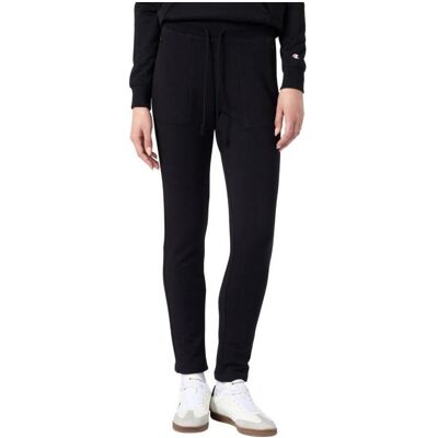 Champion, Damen, Hosen, schwarze, schmal geschnittene Damenhose, Schwarz, (XS) Champion, Damen, Hosen, schwarze, schmal geschnittene Damenhose, Schwarz, (XS)