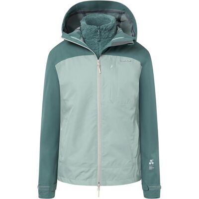 Viking Damen, Outdoorjacken, Primaloft Ravelo 3 in 1 Lady Damen Hardshelljacke mit Sweatshirt, grün (L), Grün, L Viking Damen, Outdoorjacken, Primaloft Ravelo 3 in 1 Lady Damen Hardshelljacke mit Sweatshirt, grün (L), Grün, L