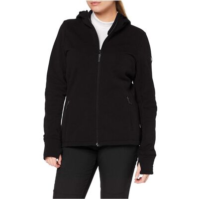 Helly Hansen, Damen, Outdoorjacken, Dames Power Stretch Glacier Jacke mit Kapuze (XL), Schwarz, XL Helly Hansen, Damen, Outdoorjacken, Dames Power Stretch Glacier Jacke mit Kapuze (XL), Schwarz, XL