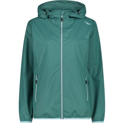 CMP Campagnolo, Damen, Regenjacken, Hoodie Rain, Grün, (L) CMP Campagnolo, Damen, Regenjacken, Hoodie Rain, Grün, (L)