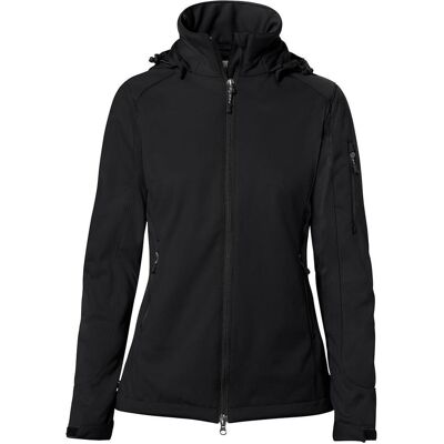 Hakro, Damen, Outdoorjacken, Softshelljacke Alberta (M), Schwarz, M Hakro, Damen, Outdoorjacken, Softshelljacke Alberta (M), Schwarz, M