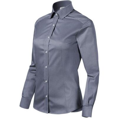 Malfini, Damen, Hemden, Journey Women's Shirt (Storm Gray Melange), Grau, Silber, (L) Malfini, Damen, Hemden, Journey Women's Shirt (Storm Gray Melange), Grau, Silber, (L)