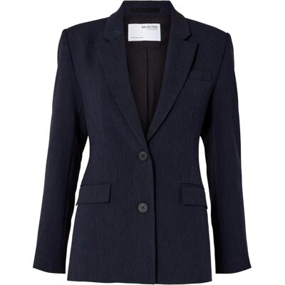 Selected, Damen, Anzüge, Slfrita Ls Classic Blazer Dsm Noos, Blau, (36) Selected, Damen, Anzüge, Slfrita Ls Classic Blazer Dsm Noos, Blau, (36)