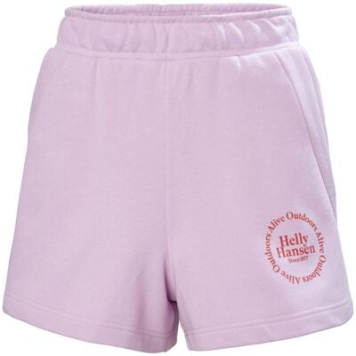 Helly Hansen, Damen, Shorts, W Core Sweat Shorts, Rosa, (XS) Helly Hansen, Damen, Shorts, W Core Sweat Shorts, Rosa, (XS)