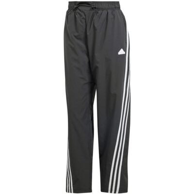 Adidas Damen, Hosen, Future Icons – Gewebte Hose mit drei Streifen, Schwarz, (L) Adidas Damen, Hosen, Future Icons – Gewebte Hose mit drei Streifen, Schwarz, (L)