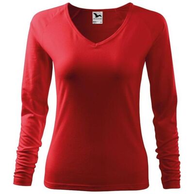 Malfini, Damen, Shirts, Elegance T-shirt W MLI-12707 red, Rot, (XXL) Malfini, Damen, Shirts, Elegance T-shirt W MLI-12707 red, Rot, (XXL)